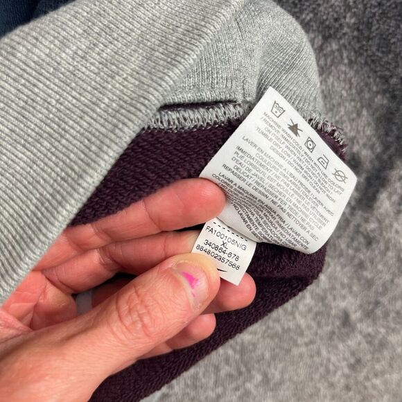 Nike AW77 Stadium Hoodie Full Zip Jacket Colorblock Men's XL Swoosh - Picture 4 of 12